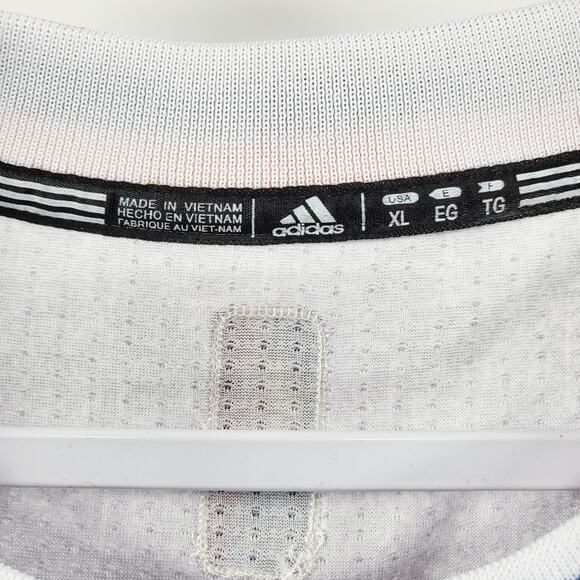 Adidas Golden State Warriors Stephen Curry 30 NBA Jersey Gray Multicolored Sz XL - Picture 9 of 9